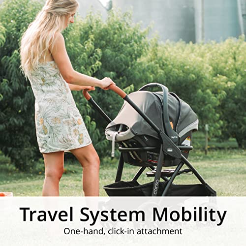 Rear Facing Infant Car Seat And Base With Easy Installation And Zip Privacy Shield