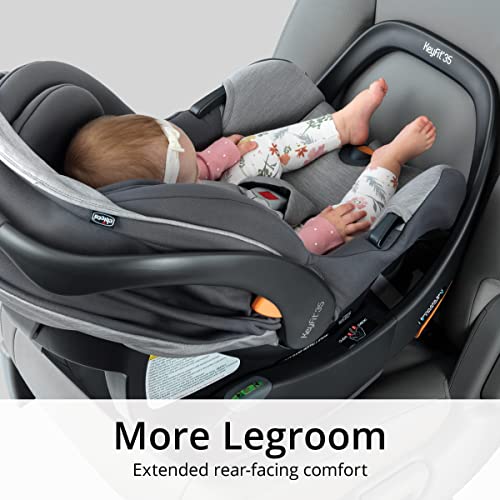 Rear Facing Infant Car Seat And Base With Easy Installation And Zip Privacy Shield