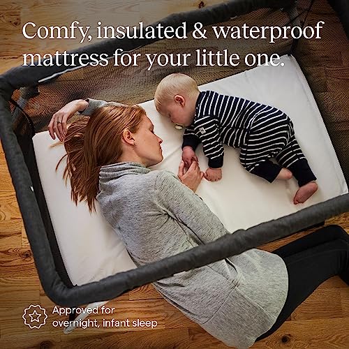 Lightweight Travel Crib With Folding Play Yard And Comfy Mattress For Babies And Toddlers Portable Baby Safe Bed